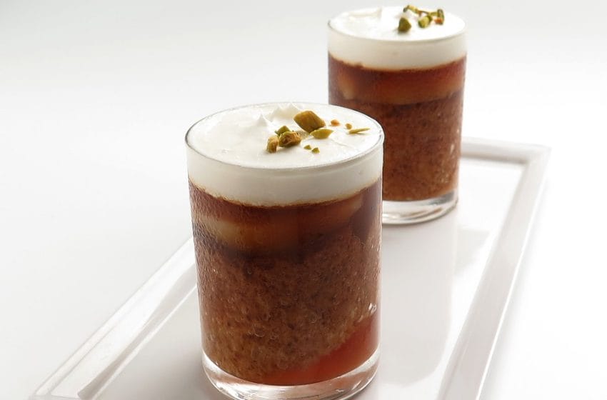 Peach Tea Float Recipe