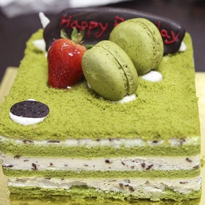 Green Matcha Cake Recipe