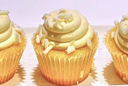 Thumbnail for Lemon and White Chocolate Cupcakes Recipe