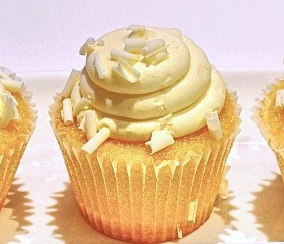 Lemon and White Chocolate Cupcakes Recipe