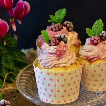 Mixed Berry Muffins with Mascarpone Recipe