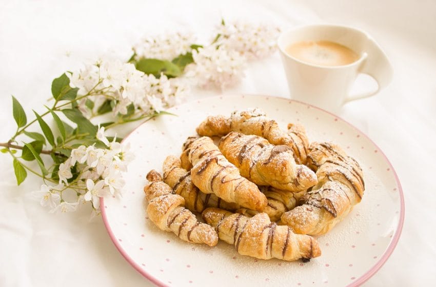 Nutella Stuffed Croissant Recipe