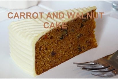 Thumbnail for Carrot and Walnut Cake Recipe