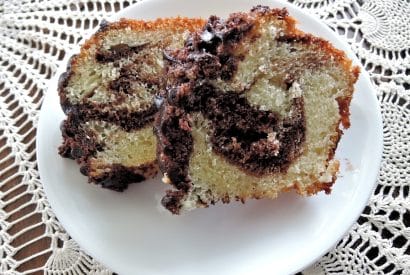 Thumbnail for Chocolate and Peanut Butter Marble Bundt Cake