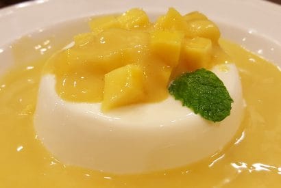 Thumbnail for Mango and Coconut Panna Cotta Recipe