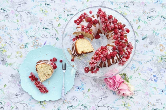 White Chocolate Raspberry Bundt Cake Recipe