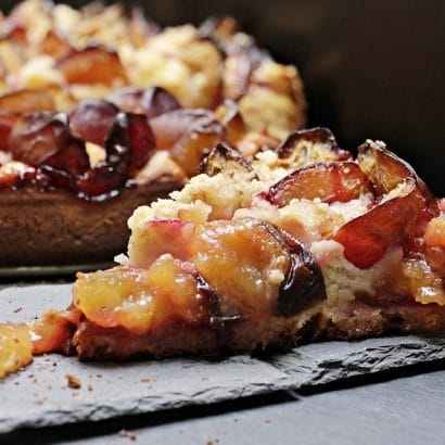 Plum Streusel Coffee Cake Recipe