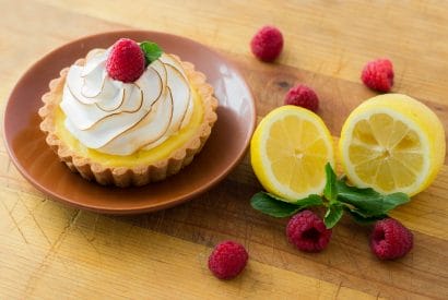 Thumbnail for Raspberry Lemon Meringue Tart Recipe