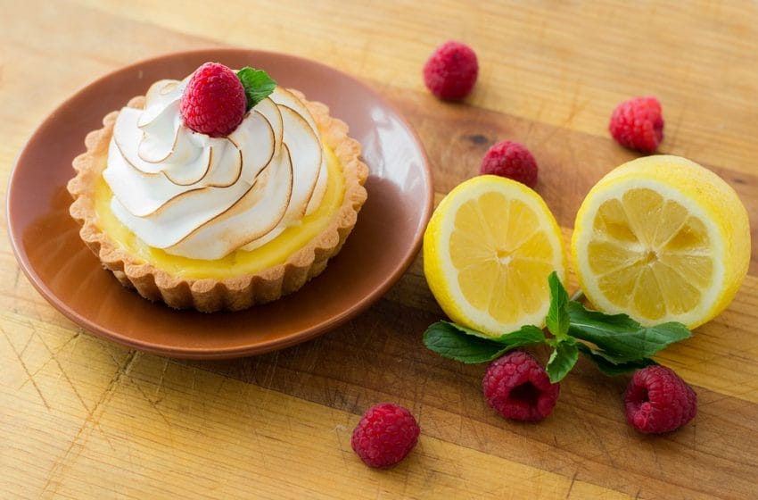 Raspberry Lemon Meringue Tart Recipe