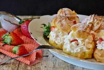 Thumbnail for Strawberry Cream Puffs Recipe