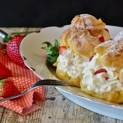 Strawberry Cream Puffs Recipe