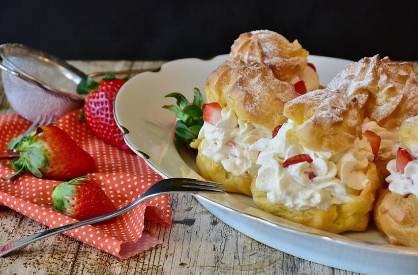 Strawberry Cream Puffs Recipe