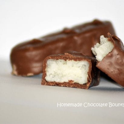 Homemade Chocolate Bounty Bars Recipe