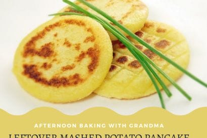Thumbnail for Leftover Mashed Potato Pancake Recipe