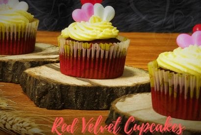 Thumbnail for Easy Red Velvet Cupcakes Recipe